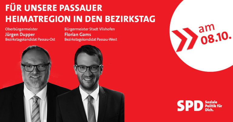 Für unsere Passauer Heimatregion in den Bezirkstag
